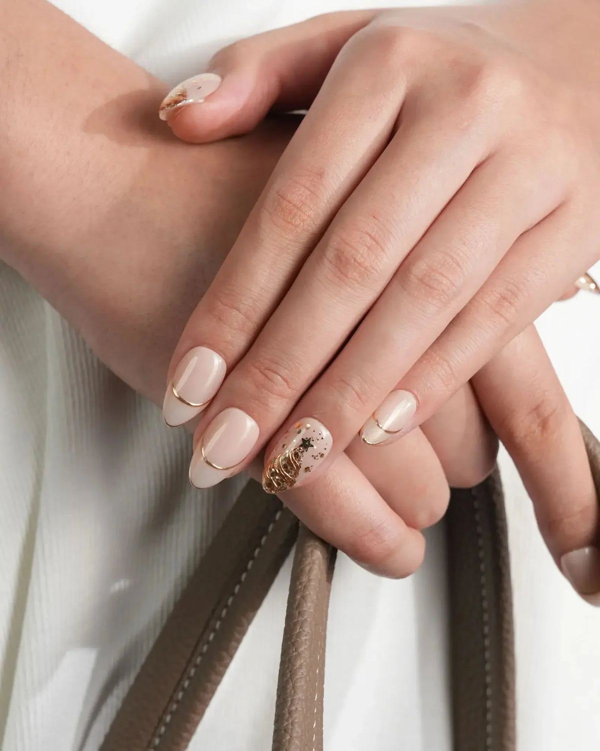 Glow as you Reusable Press On Nails