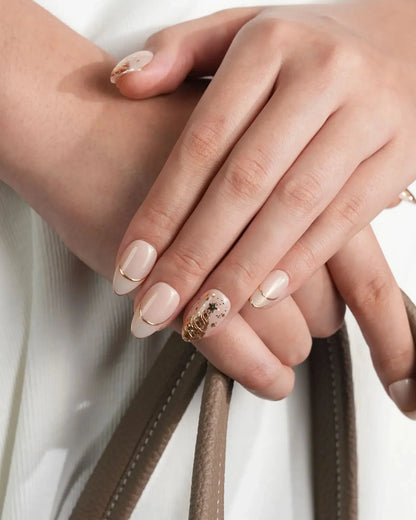 Glow as you Reusable Press On Nails