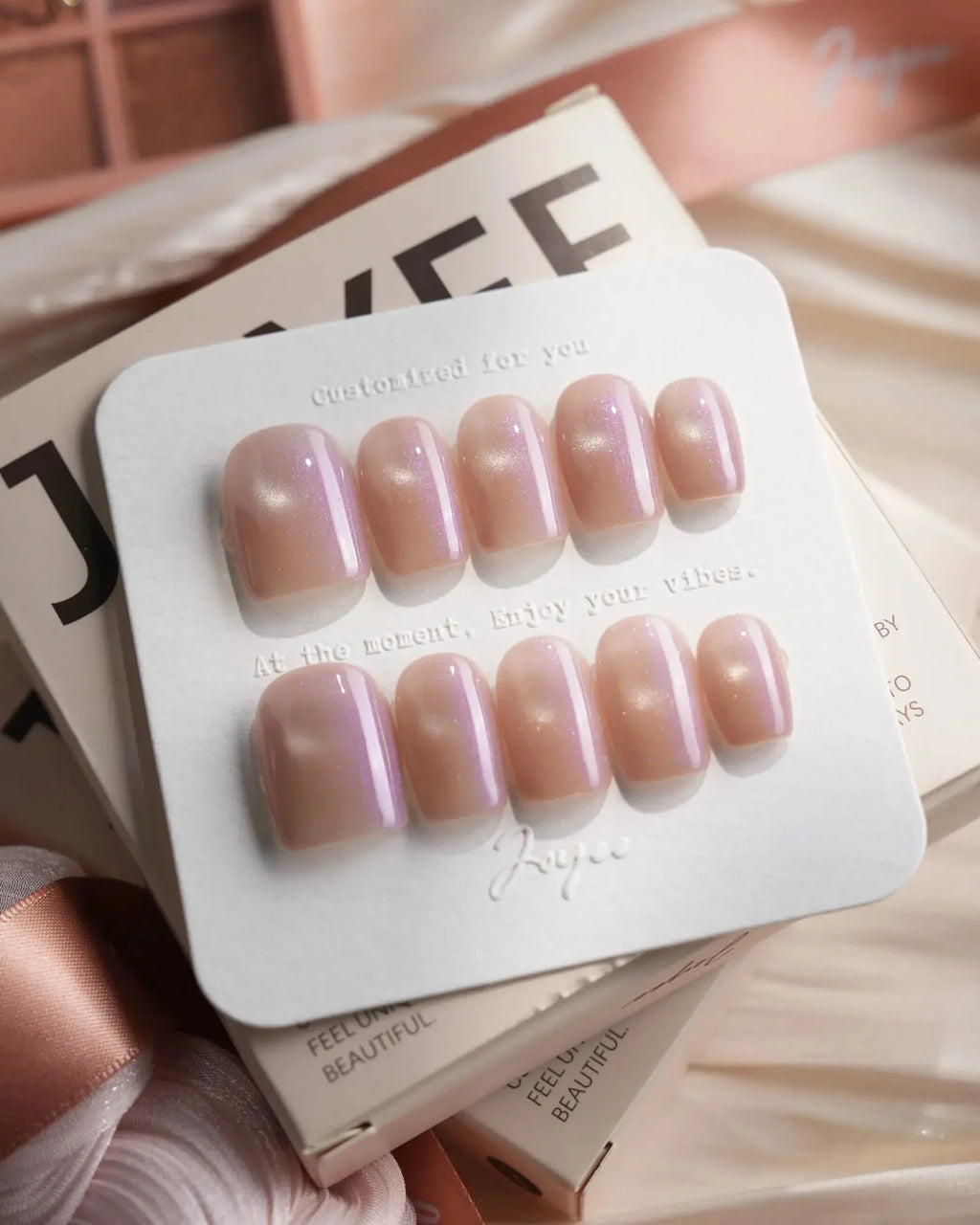 Moonstone Reusable Press On Nails