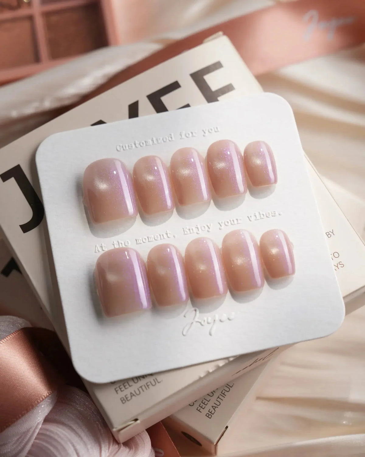 Moonstone Reusable Press On Nails