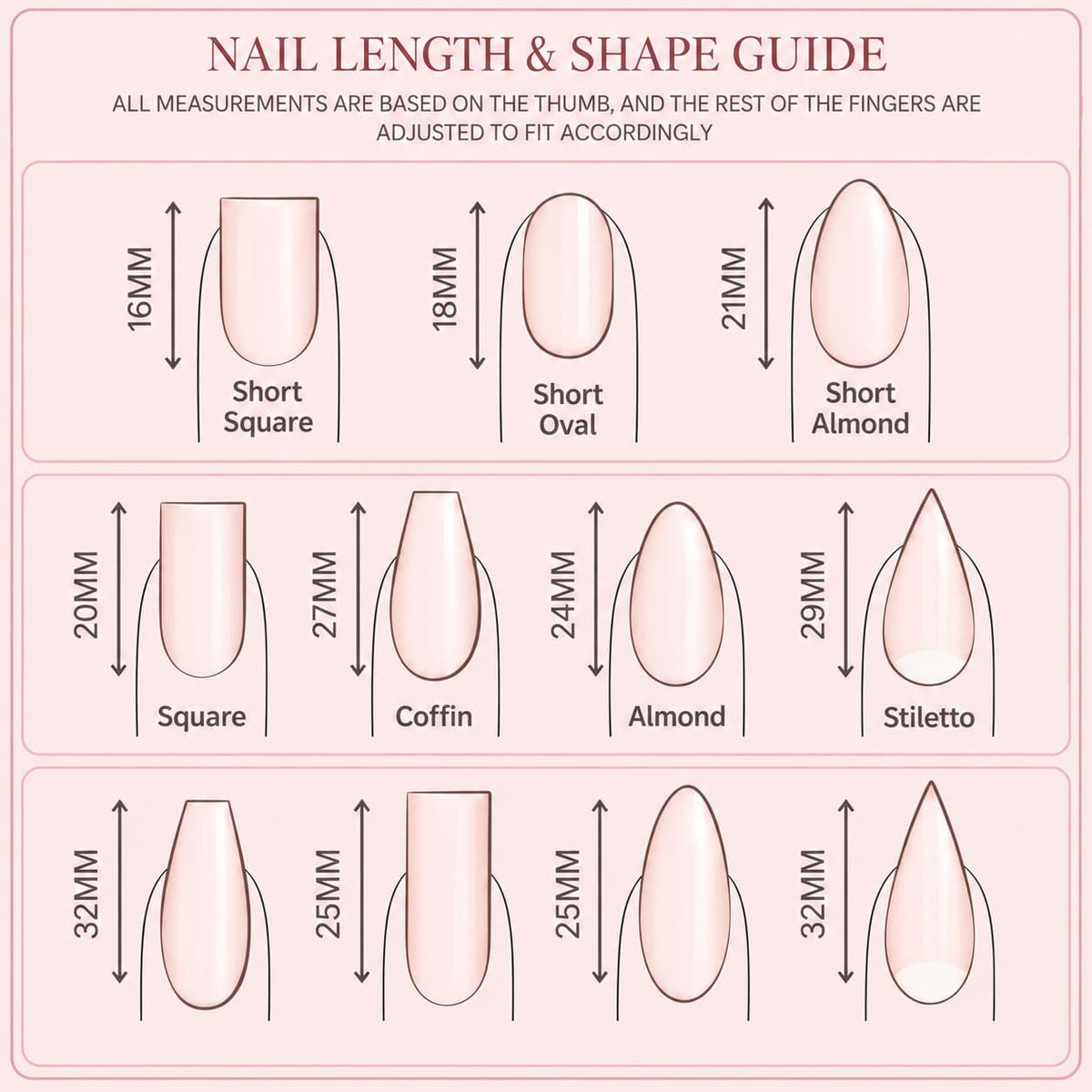 Red Cat Eye Snowflake Stiletto Press-On Nails