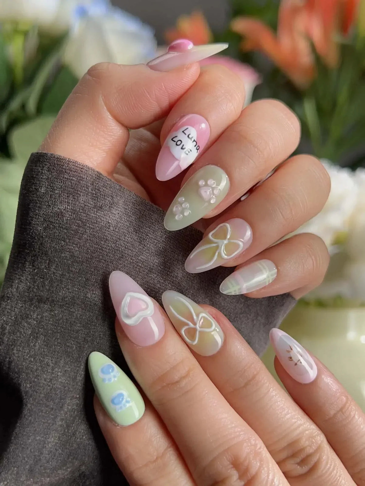 My Kitty Reusable Press On Nails