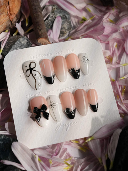 New Year Glam Reusable Press On Nails