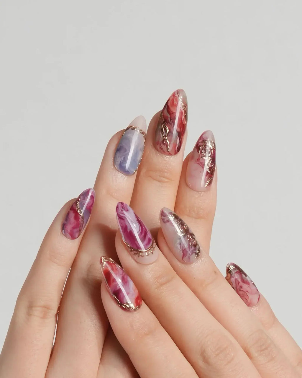 Baroque Palette Reusable Press On Nails