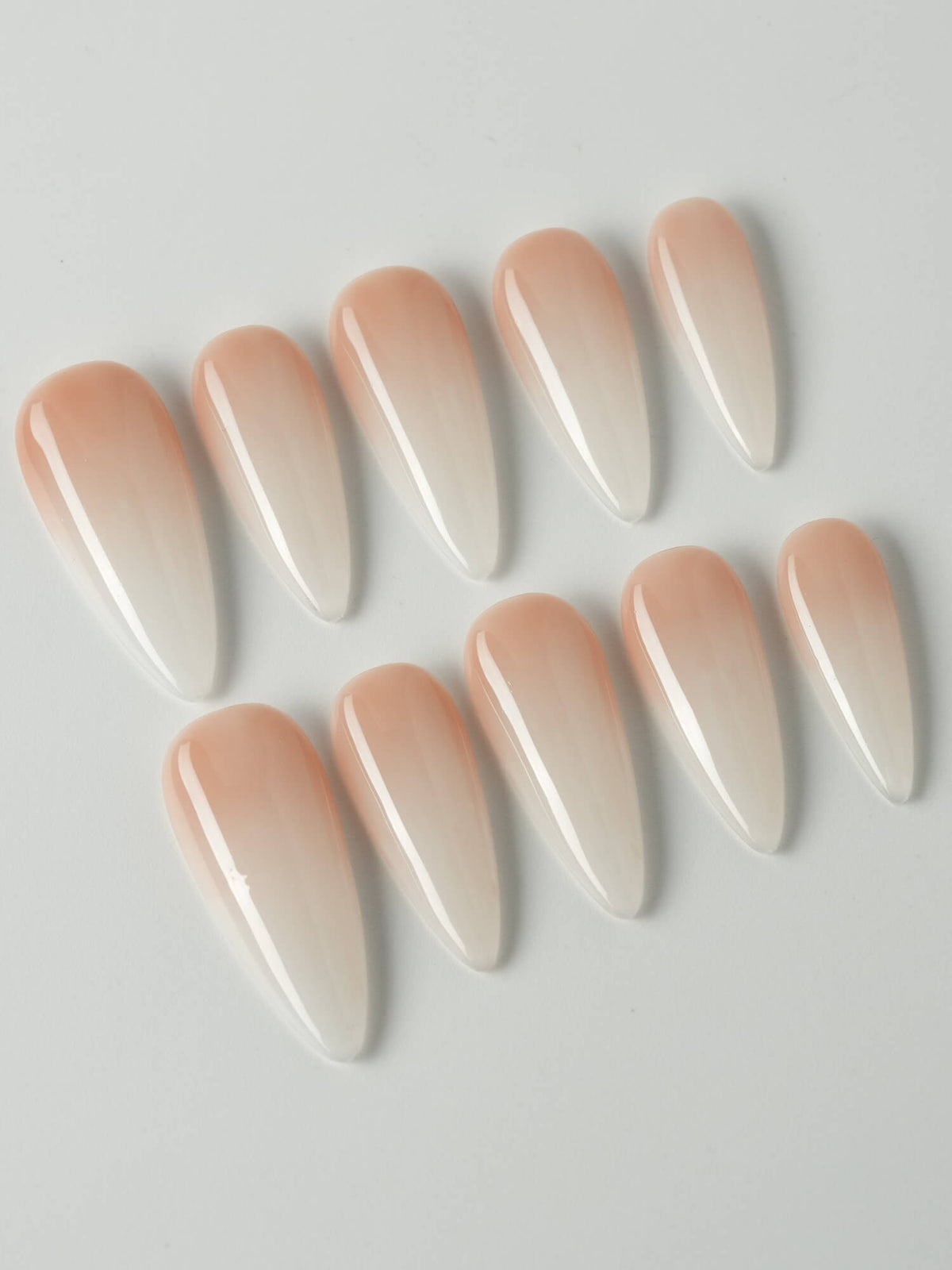 Ombre Gel Reusable Press On Nails