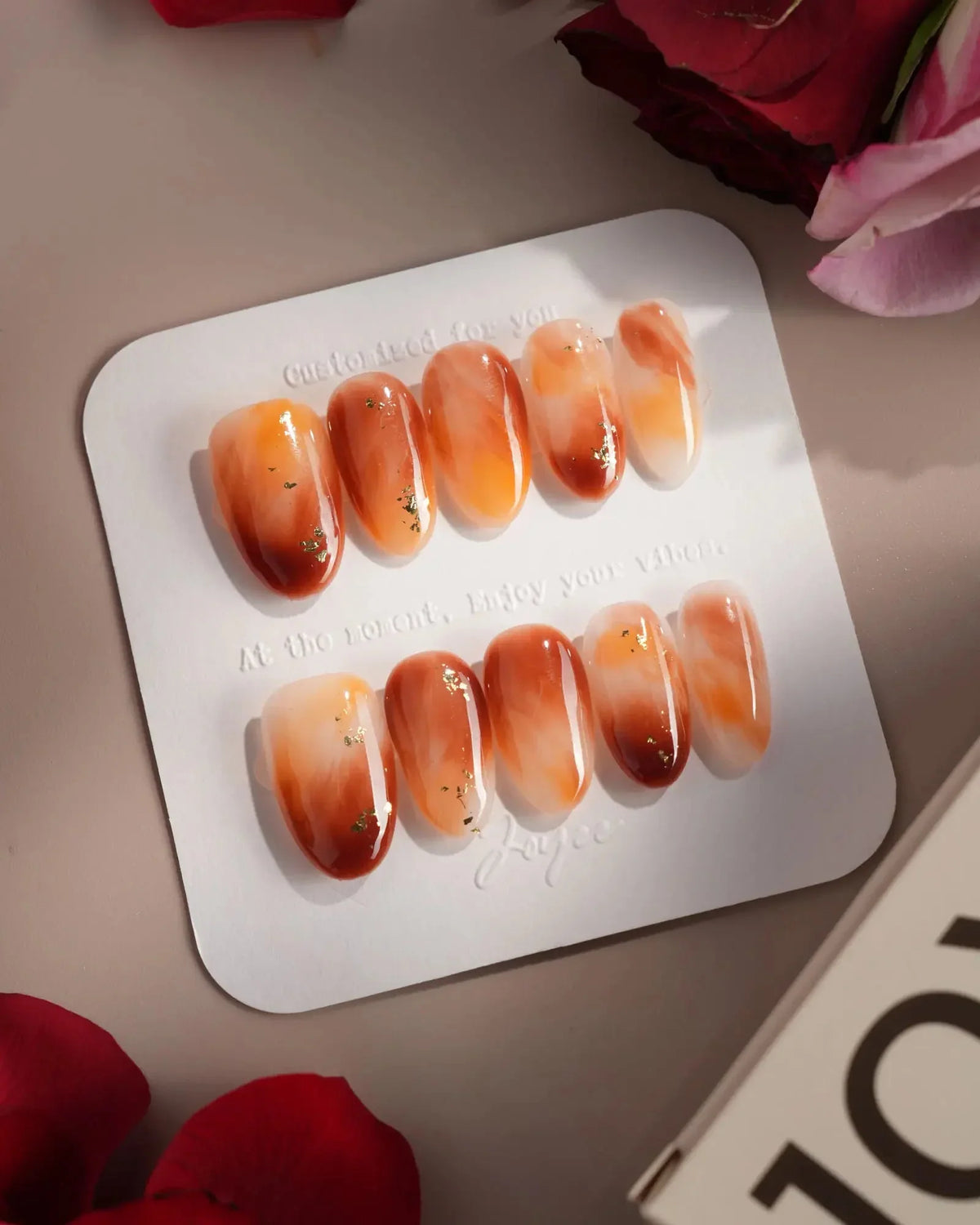 Onyx Shine Reusable Press On Nails