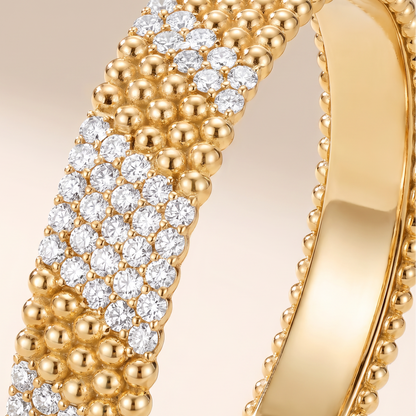 Perlée Beaded Diamonds 5 Rows Bracelet