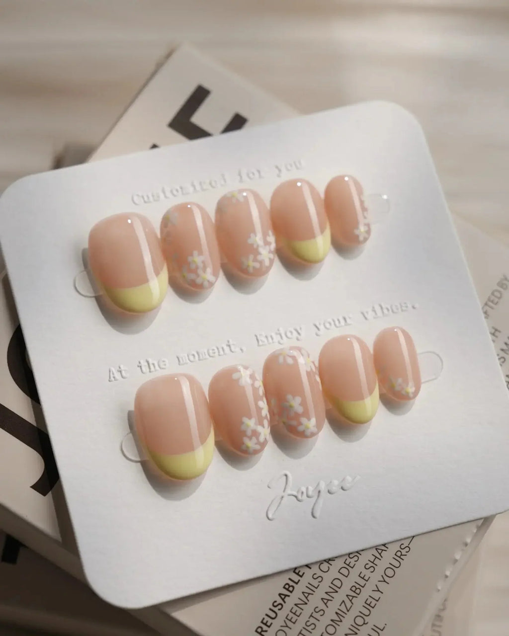 Petal Pop Spring Reusable Press On Nails