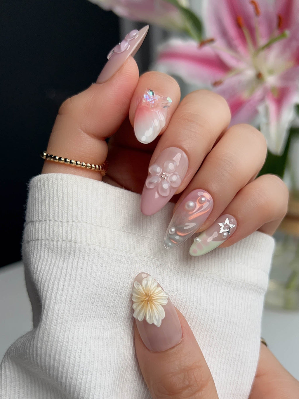 Wonderland Whims Reusable Press On Nails