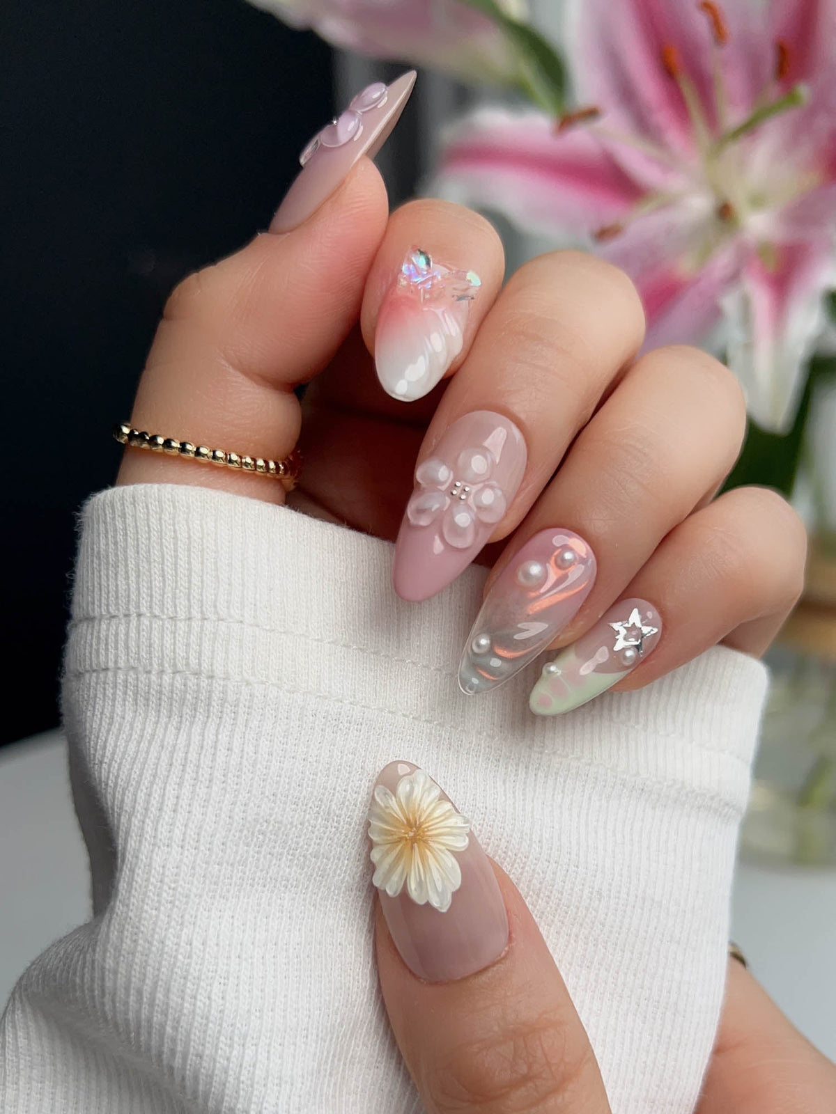Wonderland Whims Reusable Press On Nails