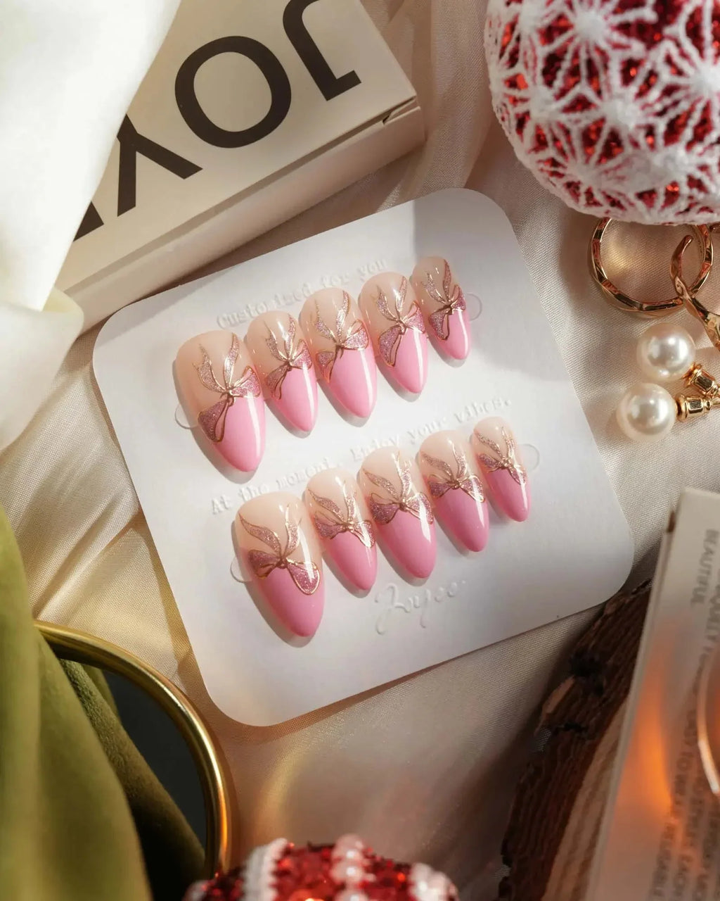 Gorg Bow Reusable Press On Nails