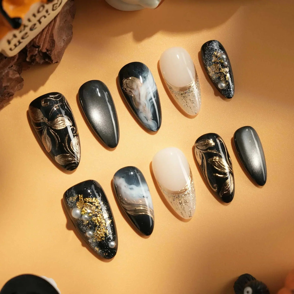 Poison Bloom Reusable Press On Nails