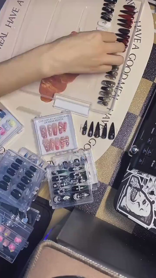 Reusable organization nail box