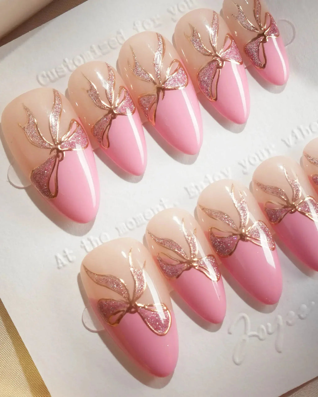 Gorg Bow Reusable Press On Nails