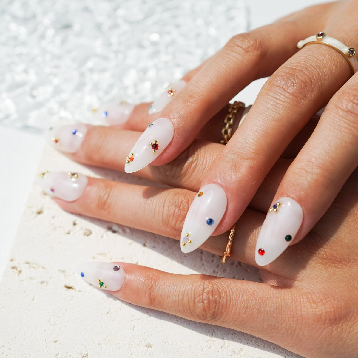 Sicily Reusable Press On Nails