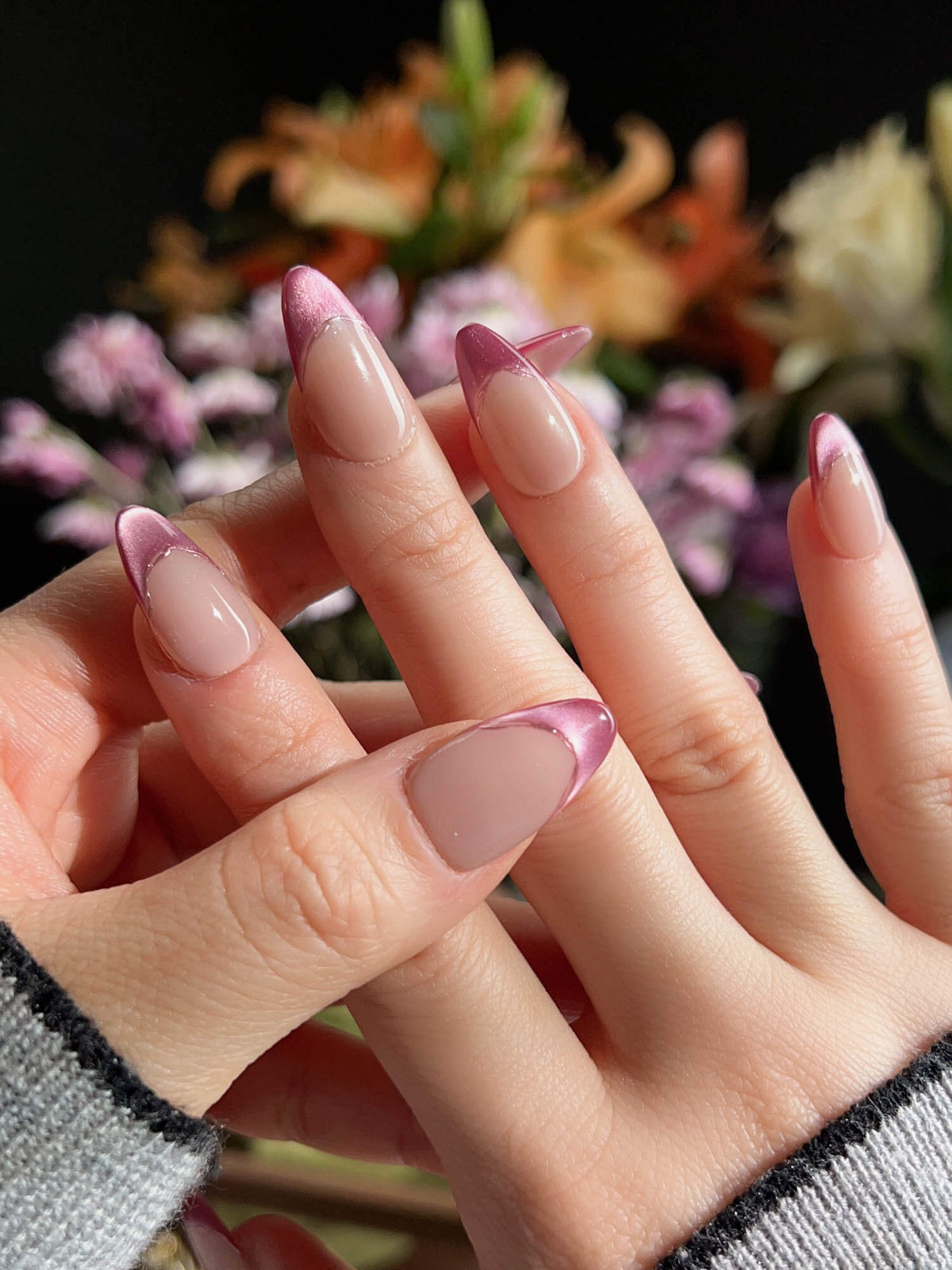 Silk Blush Reusable Press On Nails