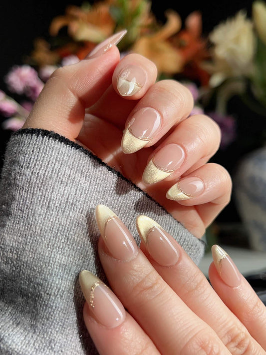 Silk Glow Reusable Press On Nails