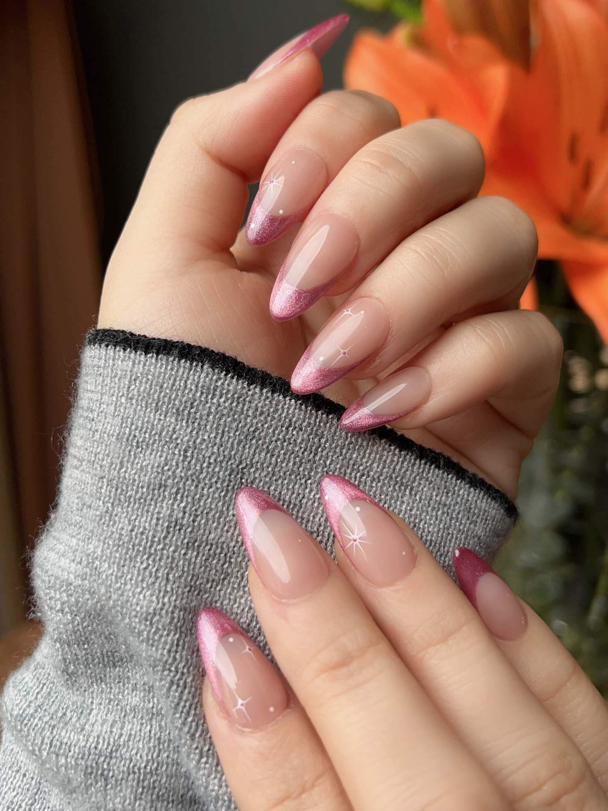 Soft Glow Reusable Press On Nails