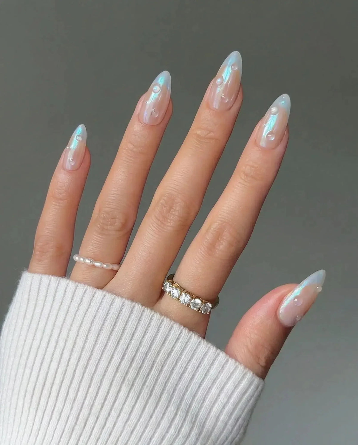 Sparkling Wine Reusable Press On Nails