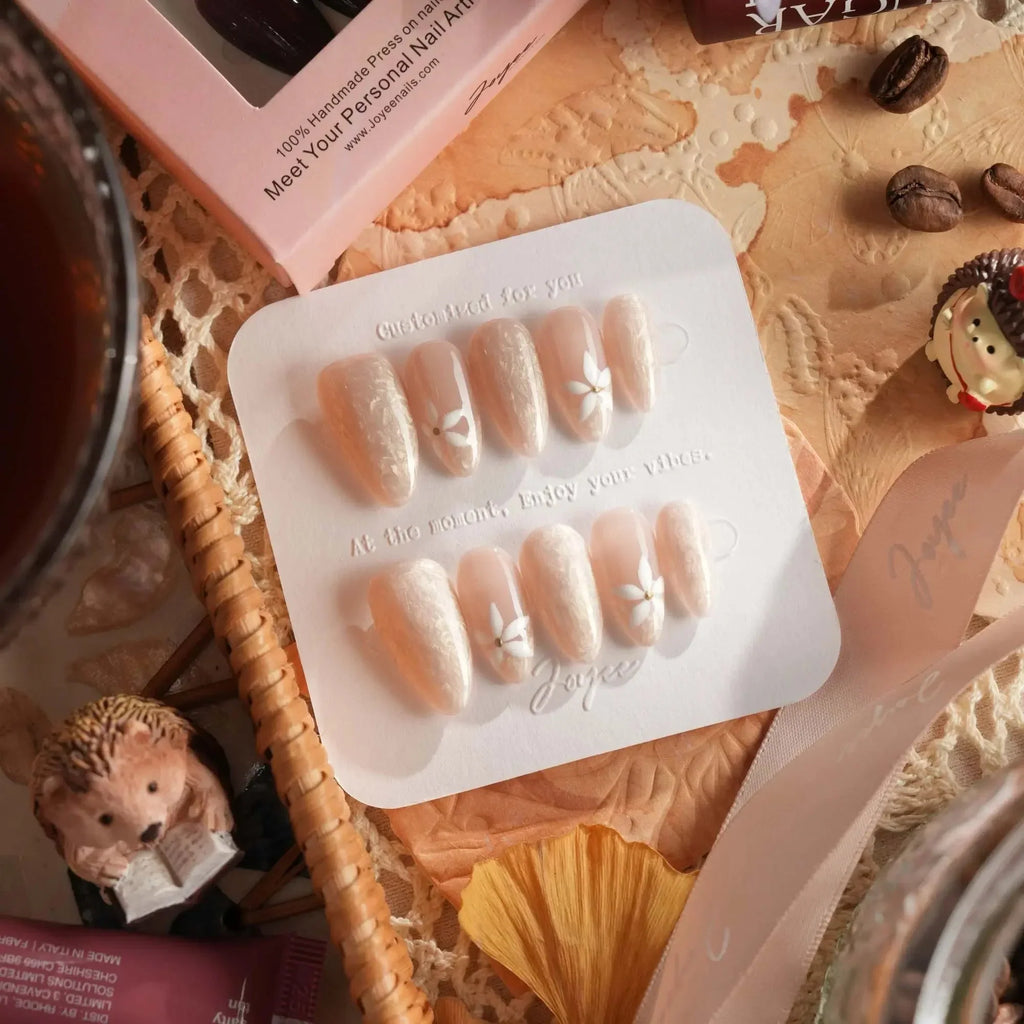 Spiral Twist Reusable Press On Nails