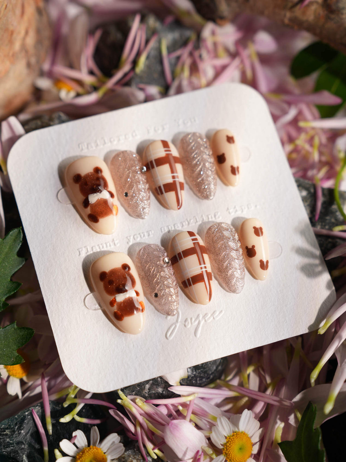 Sweater Weather Reusable Press On Nails