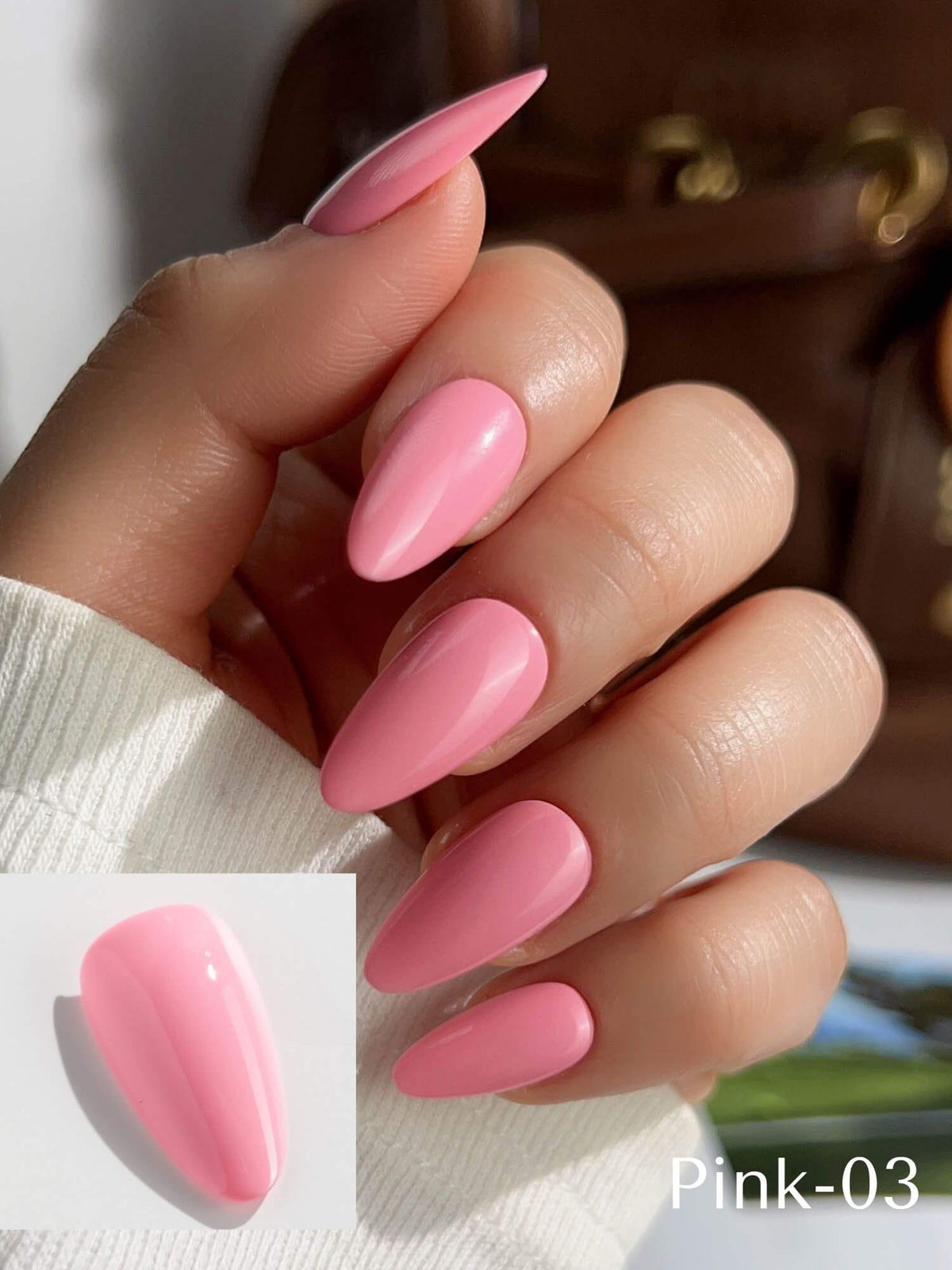 Custom Solid Color Reusable Press On Nails