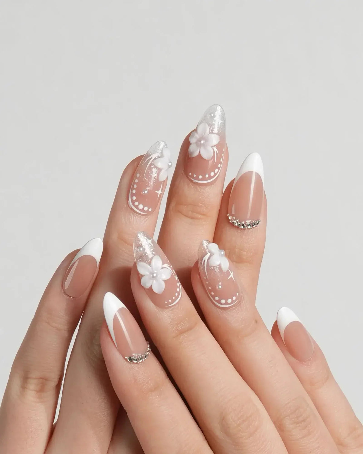 Wedding Day Reusable Press On Nails