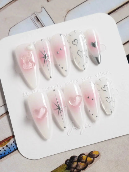 Y2K Love Reusable Press On Nails